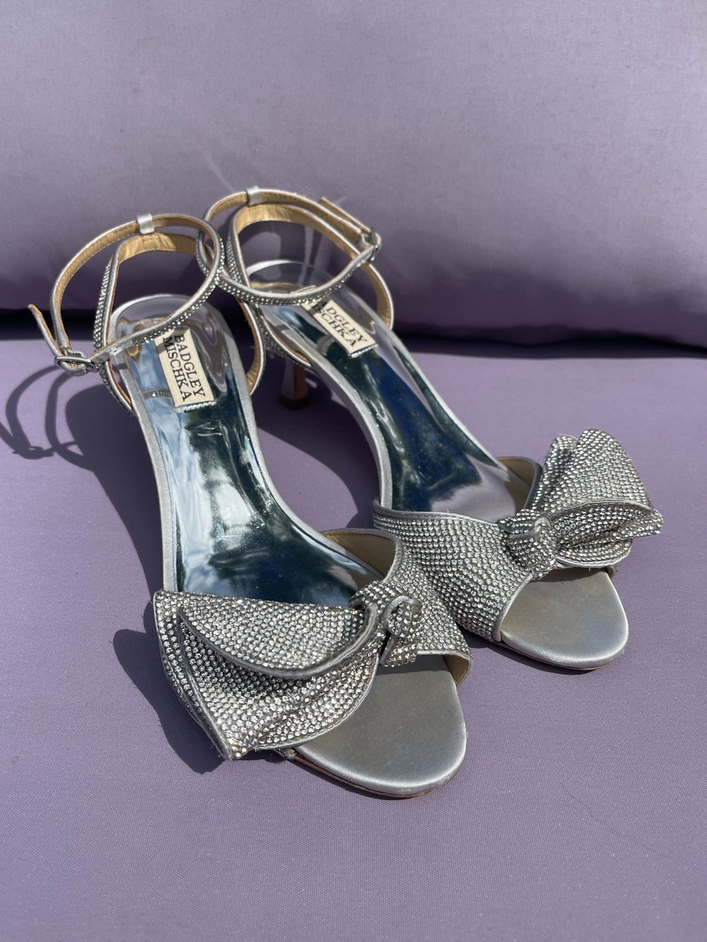 BADGLEY MISCHKA Remi Statement Kitten Heel size 8 - Picture 2 of 8